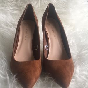 Primark faux suede pumps